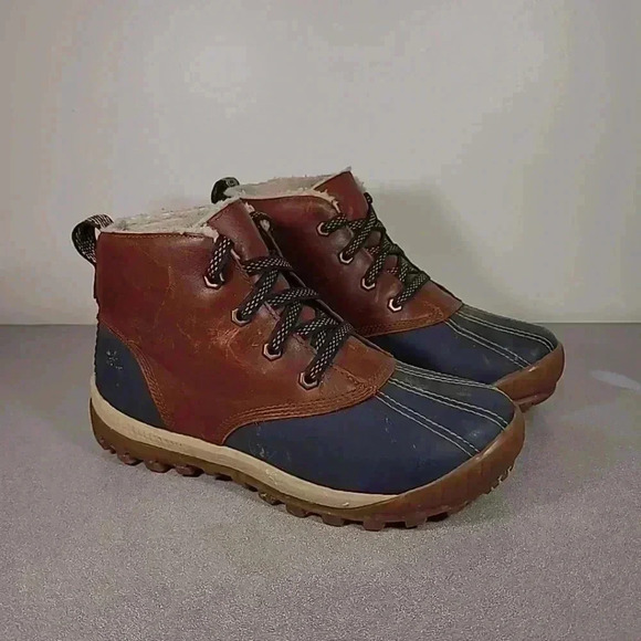 TIMBERLAND MT. Hayes Women's Brown  Waterproof Leather Chukka Boots #A1631 SZ 7 - Picture 1 of 7